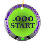 Perfect Start Flyball Ornament