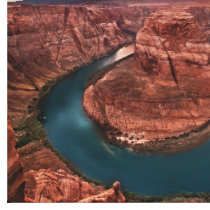 Perfect Storm, Horseshoe Bend Gallery Wrapped Canvas