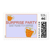 PERFECT SURPRISE PARTY POSTAGE STAMPS