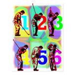 perfect swing wild colors postcard