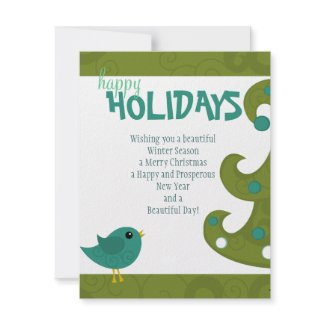 Perfect Tree invitation