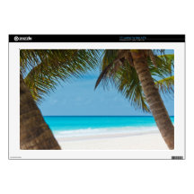 Perfect Tropical Paradise Beach 17" Laptop Skin