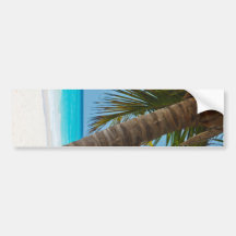 Perfect Tropical Paradise Beach Bumper Stickers