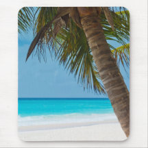 Perfect Tropical Paradise Beach Mouse Pad