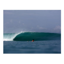 Perfect Wave in Sumatra Post Card