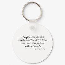 Perfected Man quote keychains by quoted Perfected Man quote keychains
