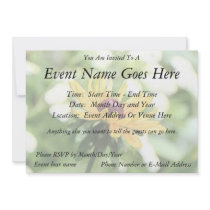Perfection - Black Eyed Susan Custom Invitations