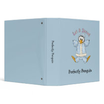 Perfectly Penguin · Baby Blue binders by CSCountryCuties Perfectly Penguin · Baby Blue binders