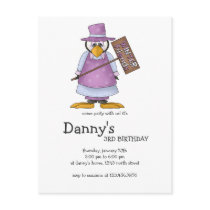 Perfectly Penguin · Girl Purple postcards by CSCountryCuties Perfectly Penguin · Girl Purple postcards
