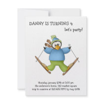 Perfectly Penguin · Skiing invitations by CSCountryCuties Perfectly Penguin · Skiing invitations