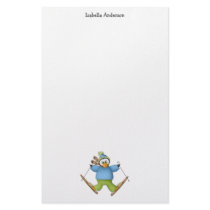 Perfectly Penguin · Skiing Stationery