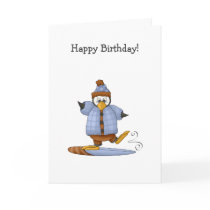 Perfectly Penguin · Snowboarding cards