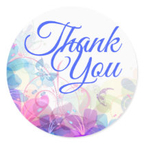 Perfectly Pretty Thank You stickers