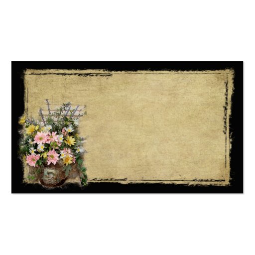 Perfectly Prim Florals- Prim Biz Cards Business Card (front side)