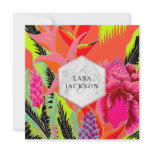 Perfectly Tropical/ginger/coconut/ti Custom Invitation