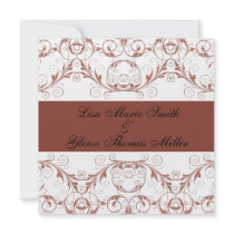 Perfectly Vintage Rustic Wine Invitations