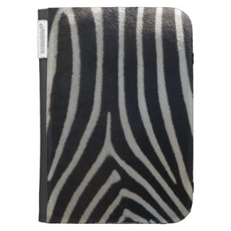 Perfectly Zebra Print Kindle Cover