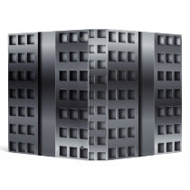 Perforated metal binder