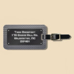 Perforated Metal luggage tags