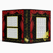 Performances and Recitals Photo Binder