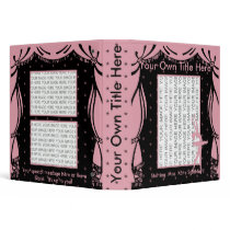 Performances and Recitals Photo Binder - Ballet