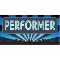 Performer Marquee photo sculptures by itsallhot Performer Marquee photo sculptures