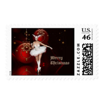 Performing Arts Christmas Ballerina-Holiday, stamps