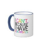 Performing Arts Humor Mug (customizable)
