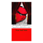 Performing arts personalized photo card