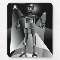 Performing Robot mousepads by PaulHonatke Performing Robot mousepads