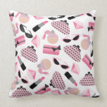 Perfume Purses Sunglasses & Lipstick Pillow