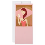 perfume rack card design