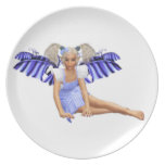 Peridot Fairy Plate