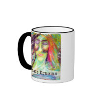 Perils Of Dreaming - Face Fears/Chase Dreams Art mugs