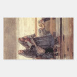 'Perils of the Sea' Rectangle Stickers