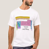 Periodic Table Cheat Tee t-shirts