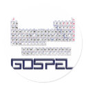 Periodic Table = Gospel stickers