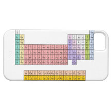 Periodic Table iphone 5 case