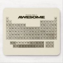 Periodic Table of AWESOME Mouse Mat