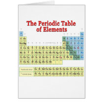 Periodic Table of Elements cards