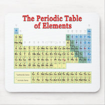 Periodic Table of Elements mousepads by GeeksRock Periodic Table of Elements mousepads