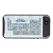 Periodic Table of Texting (Blue) iPhone 5 Cases