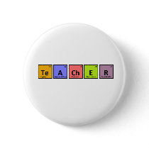 Periodic Table Teacher Appreciation Pins
