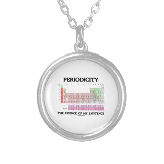 Periodicity Essence My Existence (Periodic Table) Custom Necklace