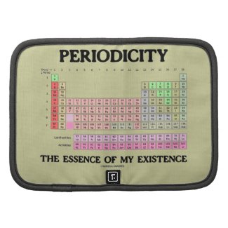 Periodicity Essence My Existence (Periodic Table) Folio Planners