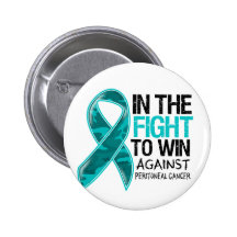 Peritoneal Cancer - Fight To Win Pins