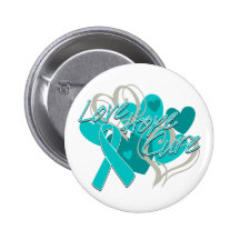 Peritoneal Cancer Love Hope Cure Pins