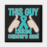 Peritoneal Cancer This Guy Kicked Cancer Refrigerator Magnet