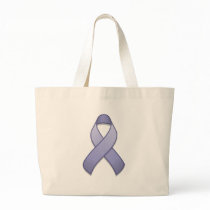 Periwinkle Awareness Ribbon Bag bags