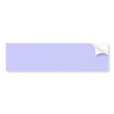 Periwinkle Bumper Stickers